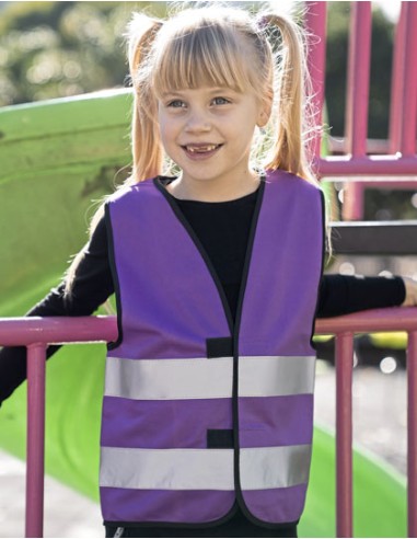 KOR-KW100-Kids Hi-Vis Functional Safety Vest Aarhus